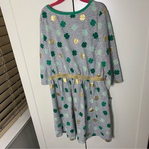 Cat & Jack St. Patrick’s Day Shamrock Metallic Dress